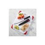 Non-Slip White Cutting Board by Farberware