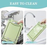 Set of 3 Non-Slip Cutting Boards with Handles