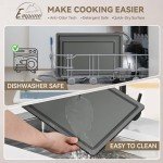 Eco-Friendly Cutting Board Set with Holder – Set of 3