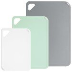 Non-Slip Plastic Cutting Board Set for Kitchens