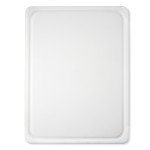 Non-Slip 15"x20" White Poly Cutting Board
