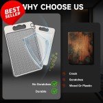 Double-Sided Non-Slip Titanium Cutting Board 14x10