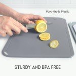 Non-Slip Plastic Cutting Board Set for Kitchens