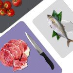 Set of 6 BPA-Free Non-Slip Cutting Boards