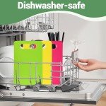 Set of 3 Non-Slip Plastic Cutting Boards