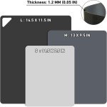 Set of Non-Slip BPA Free Cutting Boards