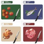 Non-Slip Flexible Cutting Boards, Set of 4
