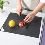 Set of 6 BPA-Free Non-Slip Cutting Boards