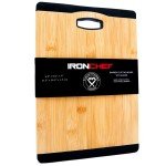 Bamboo Cutting Board with Non-Slip Silicone Edge