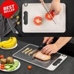 Double-Sided Non-Slip Titanium Cutting Board 14x10