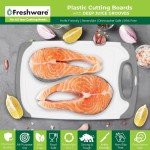 3-Piece Non-Slip Plastic Cutting Board Set
