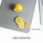 Non-Slip Plastic Cutting Board Set for Kitchens
