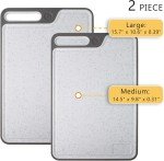 Large Non-Slip Cutting Board Set for Muffulettas