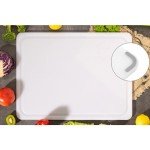 15"X20" Non-Slip Poly Cutting Board - White