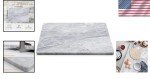 Elegant Marble Pastry Board – 20x16 Inch