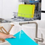 5-Piece Non-Slip Plastic Cutting Board Set