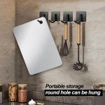 Double-Sided Pure Titanium Cutting Boards for Kitchen