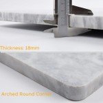 Elegant Marble Pastry Board – 20x16 Inch