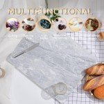 Elegant Marble Pastry Board – 20x16 Inch