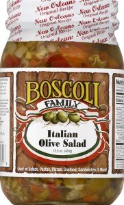 Boscoli Olive Salad Italian Oil 15.5 oz - 6 Pack