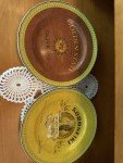 Oneida Olive Oils Salad & Dessert Plates - Set of 4