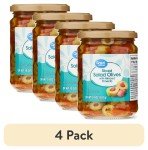 Great Value Sliced Salad Olives with Pimento - 4 Pack