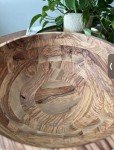Large Olivewood Salad Bowl - 17.5