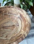 Large Olivewood Salad Bowl - 17.5