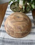 Large Olivewood Salad Bowl - 17.5
