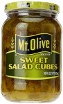 Mt. Olive Sweet Salad Cubes - 16 oz Jar