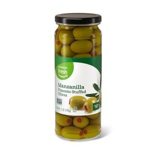 Manzanilla Pimento Stuffed Olives, 7 Oz