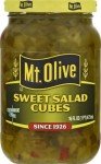 Mt. Olive Sweet Salad Cubes - 16 oz Jar