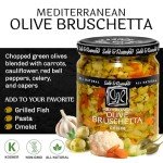 Mediterranean Olive Bruschetta - Gluten-Free Spread