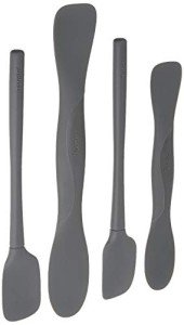 Tovolo Silicone Spoonula Set, 4 Mini Tools