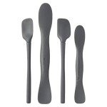 Tovolo Silicone Spoonula Set, 4 Mini Tools