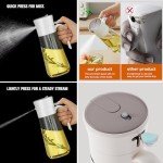 2-in-1 Glass Olive Oil Dispenser & Sprayer