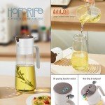 2-in-1 Glass Olive Oil Dispenser & Sprayer