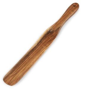 Wooden Spurtle for Sourdough Starter & Cooking