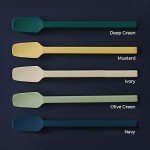 Mini Olive Green Silicone Spoon and Spatula