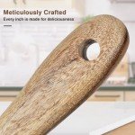 Wooden Spurtle for Sourdough Starter & Cooking