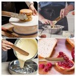 Wooden Spurtle for Sourdough Starter & Cooking