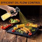 220ml Glass Olive Oil Sprayer with Brush