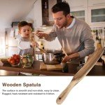 Wooden Spurtle for Sourdough Starter & Cooking