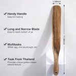 Wooden Spurtle for Sourdough Starter & Cooking