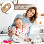 Wooden Spurtle for Sourdough Starter & Cooking