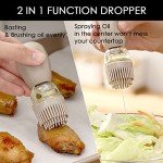 Oil Dispenser Set with Brush - 2 Pack