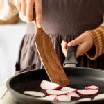 2 Pack Wooden Spurtle Set for Cooking & Baking