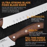 10-Inch German Stainless Steel Serrated Bread Knife