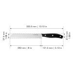J.A. Henckels 8" Stainless Steel Bread Knife