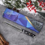 8-Inch Serrated VG10 Damascus Bread Knife